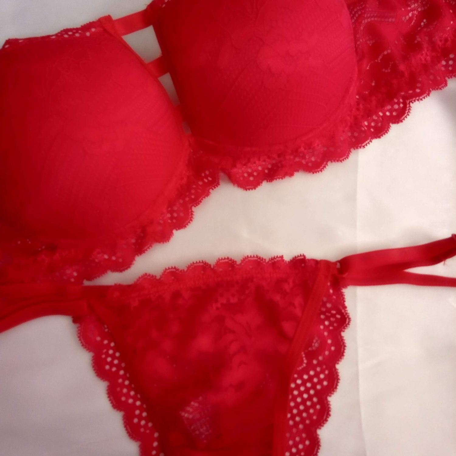 Conjunto de Renda Tomara que Caia Fabiola Esther Dassa