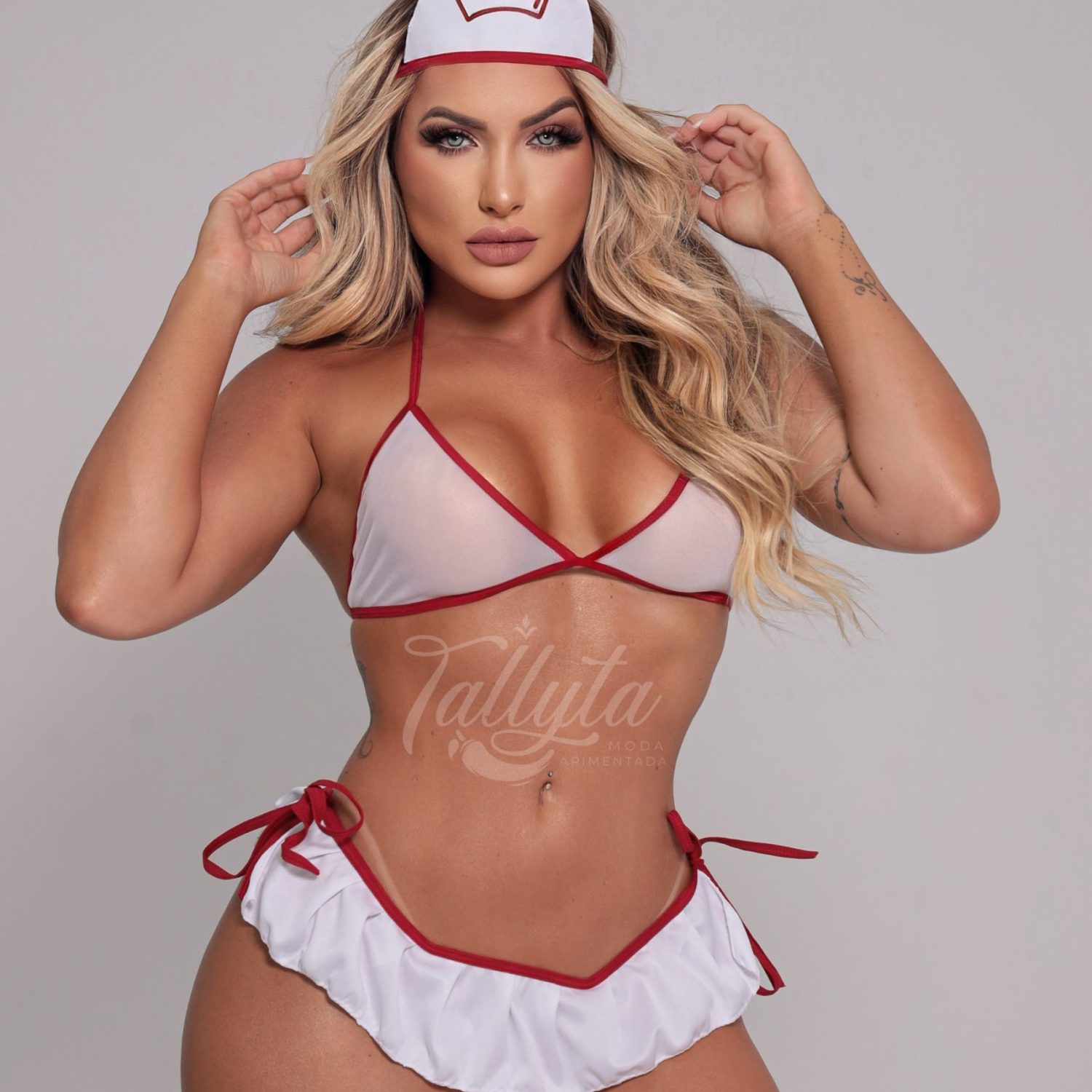 Conjunto Enfermeira Sexy