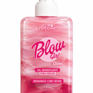 Gel Aromatizante Beijável Para Virilha Blow Girl 320ml