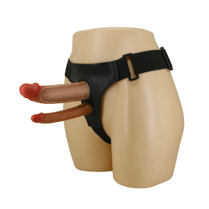 Capa Peniana Com Cinta E Pênis Duplo 17.5 X 4.2 Keaven